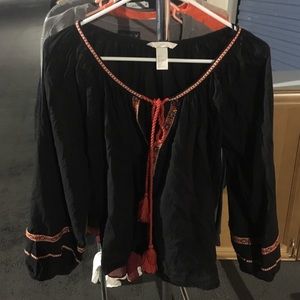 Black H&M Blouse